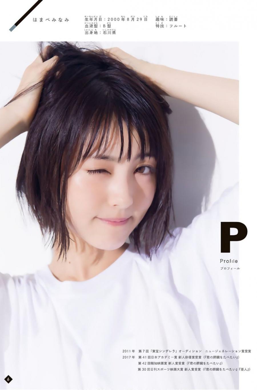 Hamabe Minami – Young Magazine, Weekly SPA!