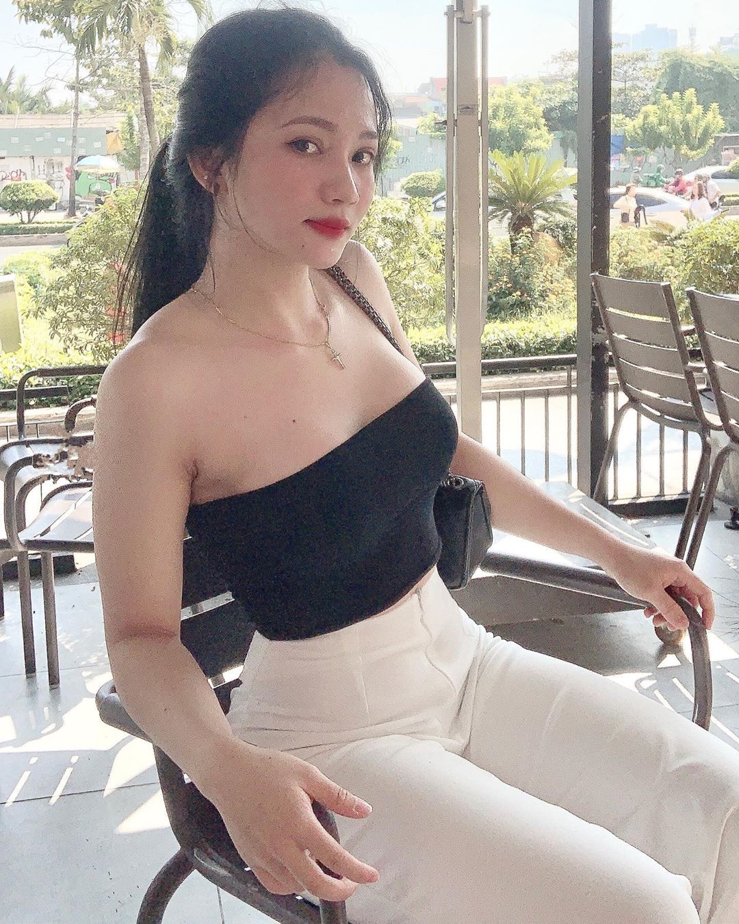 Vietnamese Beauty Girl  Hoang Ha Fitness Photo