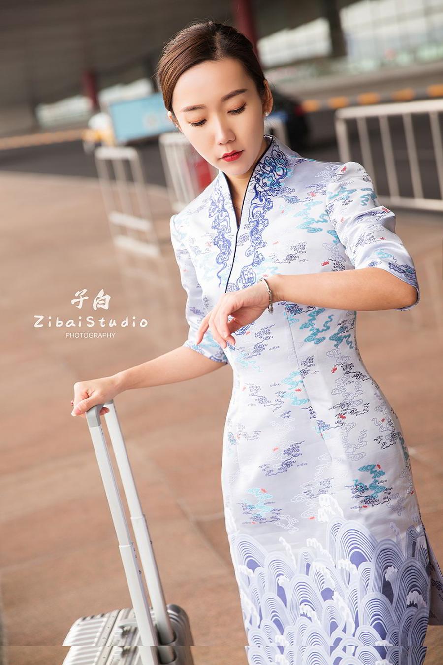 TouTiao Girls MISSLEG Vol.024 Seduce the stewardess
