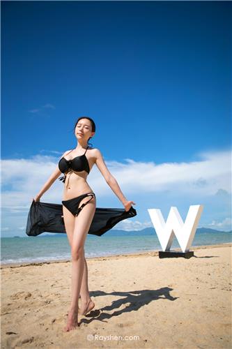 Mu Yu Qian Temperament Bikini Picture and Photo